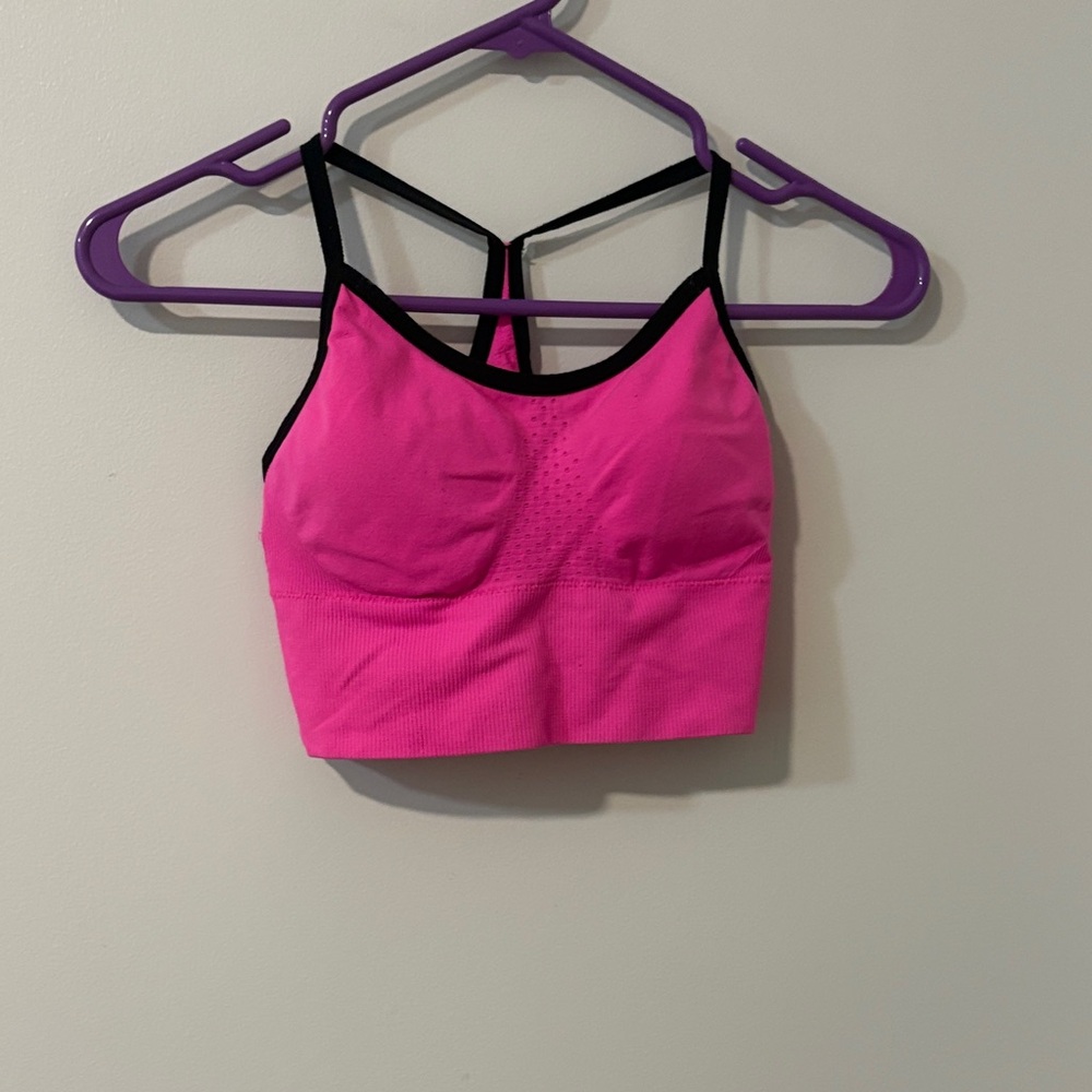 Fruit of the Loom Hot Pink Sports Bra